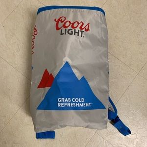 Insulated Coors Light Cooler Backpack
